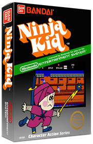 Ninja Kid - Box - 3D Image