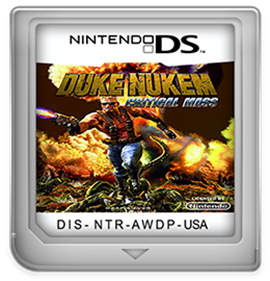 Duke Nukem: Critical Mass - Fanart - Cart - Front Image