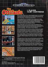 The Ottifants - Box - Back Image