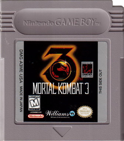 Mortal Kombat 3 - Cart - Front Image