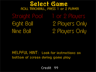 Cool Pool - Screenshot - Game Select Image
