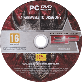 A Farewell to Dragons - Disc Image