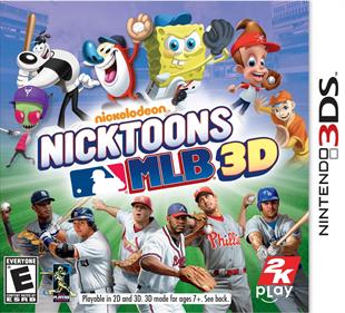 Nicktoons MLB 3D - Box - Front Image