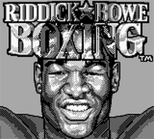 Riddick Bowe Boxing - Screenshot - Game Title Image