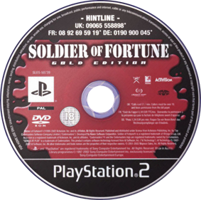 Soldier of Fortune: Gold Edition - Disc Image