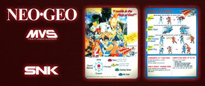 World Heroes 2 Jet - Arcade - Marquee Image