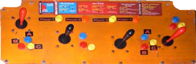 Dunk Mania - Arcade - Control Panel Image