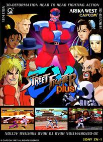 Street Fighter EX Plus - Fanart - Box - Front Image