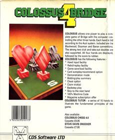 Colossus Bridge 4 - Box - Back Image