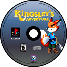 Kingsley's Adventure - Fanart - Disc Image