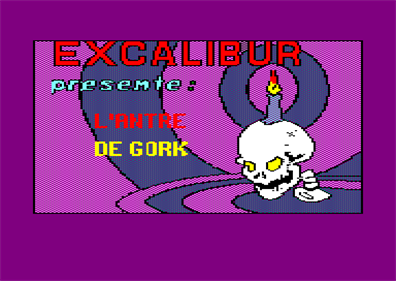 L'antre de Gork - Screenshot - Game Title Image