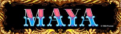 Maya - Arcade - Marquee Image