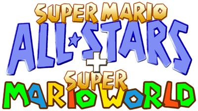Super Mario All-Stars / Super Mario World - Clear Logo Image