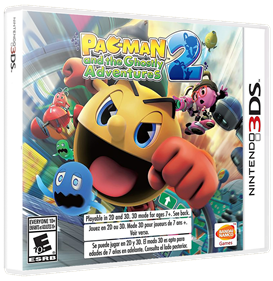 Pac-Man and the Ghostly Adventures 2 - Box - 3D Image