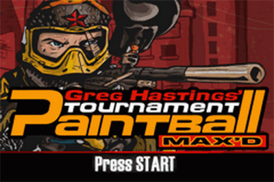 Greg Hastings' Tournament Paintball MAX'd - Screenshot - Game Title Image
