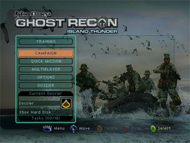 Tom Clancy's Ghost Recon: Island Thunder - Screenshot - Game Title Image