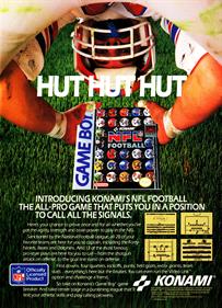 NFL Football - Advertisement Flyer - Front Image