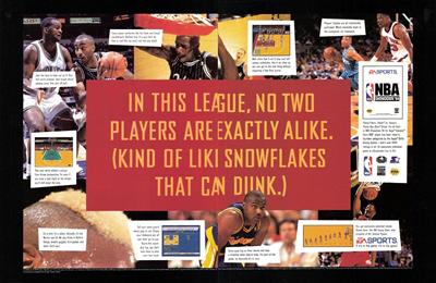 NBA Showdown '94 - Advertisement Flyer - Front Image