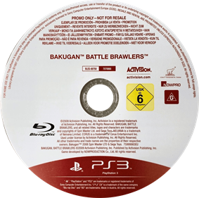 Bakugan: Battle Brawlers - Disc Image