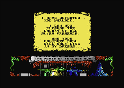 Nemesis the Warlock - Screenshot - Game Over Image