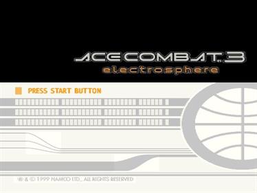 Ace Combat 3: Electrosphere - Screenshot - Game Title Image