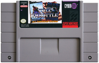Full Throttle: All-American Racing - Fanart - Cart - Front Image