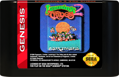 Lemmings 2: The Tribes - Cart - Front Image