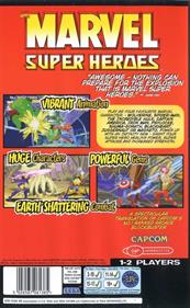 Marvel Super Heroes - Box - Back Image
