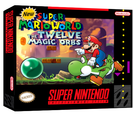 Jogue Novo Super Mario World 1: The Twelve Magic Orbs, um jogo de Mario bros