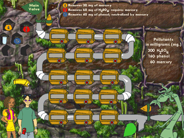 The ClueFinders 6th Grade Adventures: The Empire of the Plant People - Screenshot - Gameplay Image