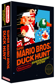 Super Mario Bros. / Duck Hunt - Box - 3D Image