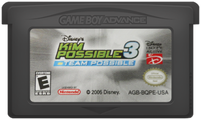 Disney's Kim Possible 3: Team Possible - Cart - Front Image