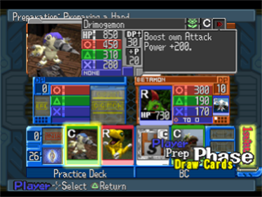 Digimon: Digital Card Battle - Screenshot - Gameplay Image