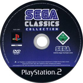 Sega Classics Collection - Disc Image