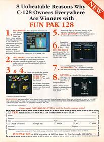 Fun Pak 128 - Advertisement Flyer - Front Image