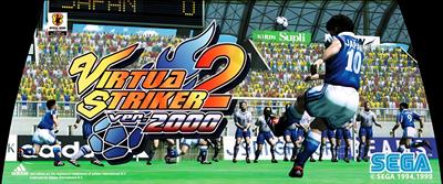 Virtua Striker 2 Ver. 2000 - Arcade - Marquee Image