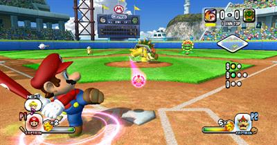 Mario Super Sluggers - Screenshot - Gameplay Image