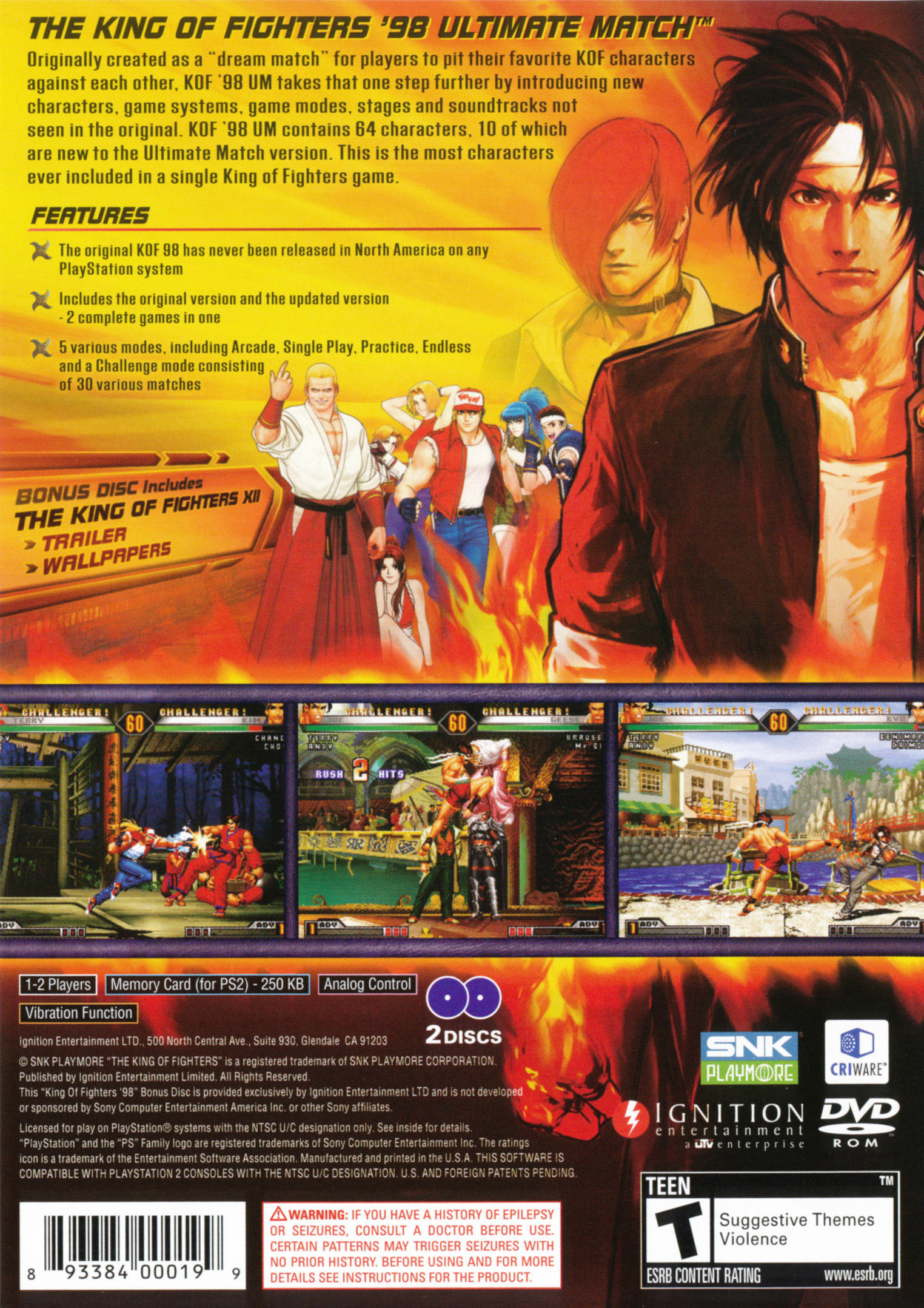 the king of fighters 98 platforms