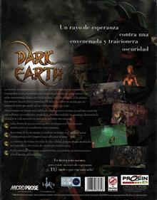 Dark Earth - Box - Back Image