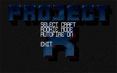 Project-X (Revised Edition) - Screenshot - Game Select Image