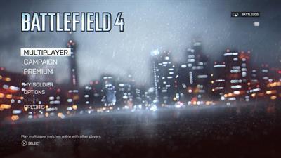 Battlefield 4 - Screenshot - Game Select Image