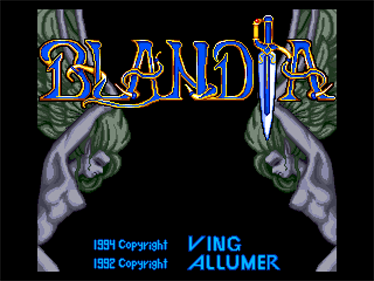 Blandia Plus - Screenshot - Game Title Image