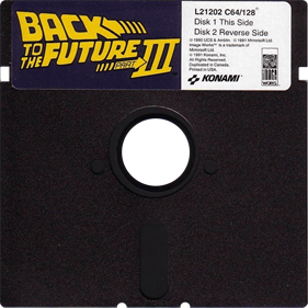 Back to the Future Part III - Disc Image