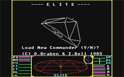Elite: Flicker-Free - Screenshot - Game Title Image