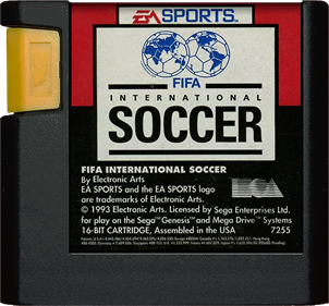 FIFA International Soccer - Cart - Front Image