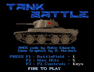 Tank Battle - Screenshot - Game Title Image