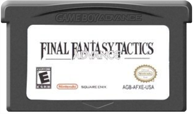 Final Fantasy Tactics Advance - Cart - Front Image