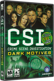 CSI: Crime Scene Investigation: Dark Motives - Box - 3D Image