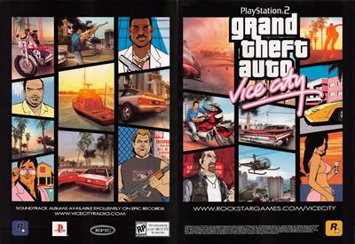 Grand Theft Auto: Vice City - Advertisement Flyer - Front Image