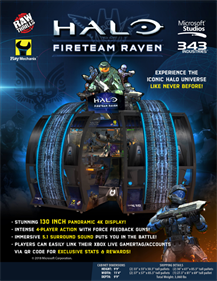 Halo: Fireteam Raven - Advertisement Flyer - Front Image